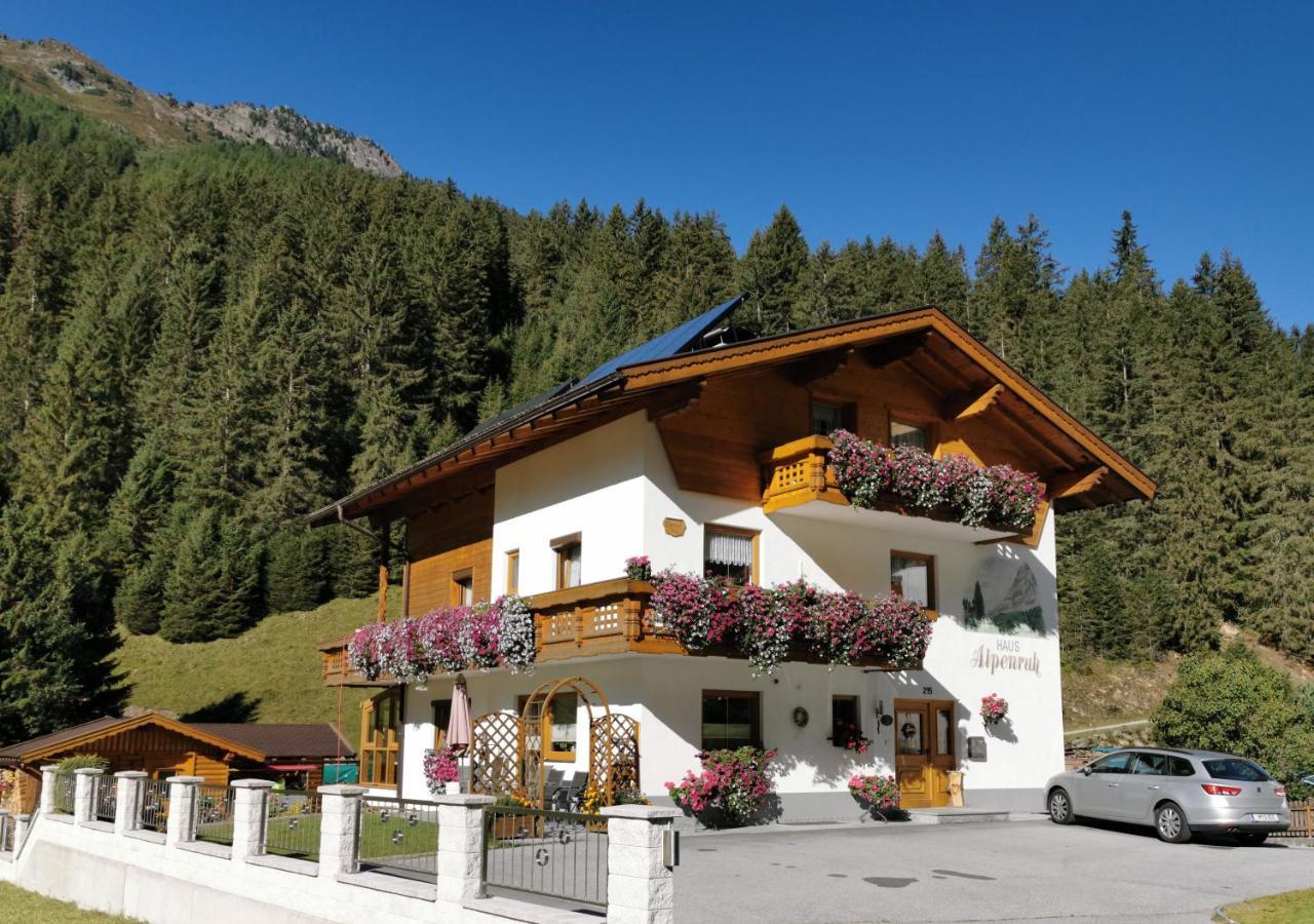 Haus Alpenruh Sankt Leonhard im Pitztal Exterior foto