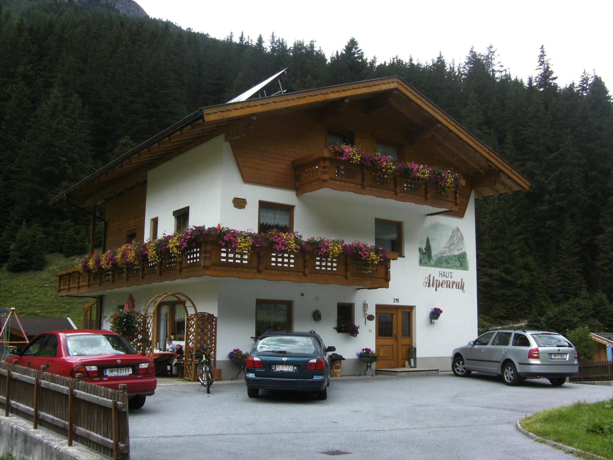 Haus Alpenruh Sankt Leonhard im Pitztal Exterior foto